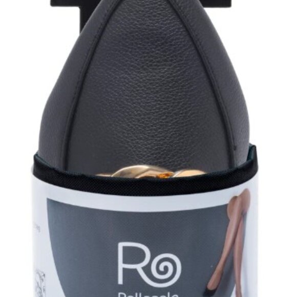 Black Loafers with Gold Chain Accent - Picture 5 of 5